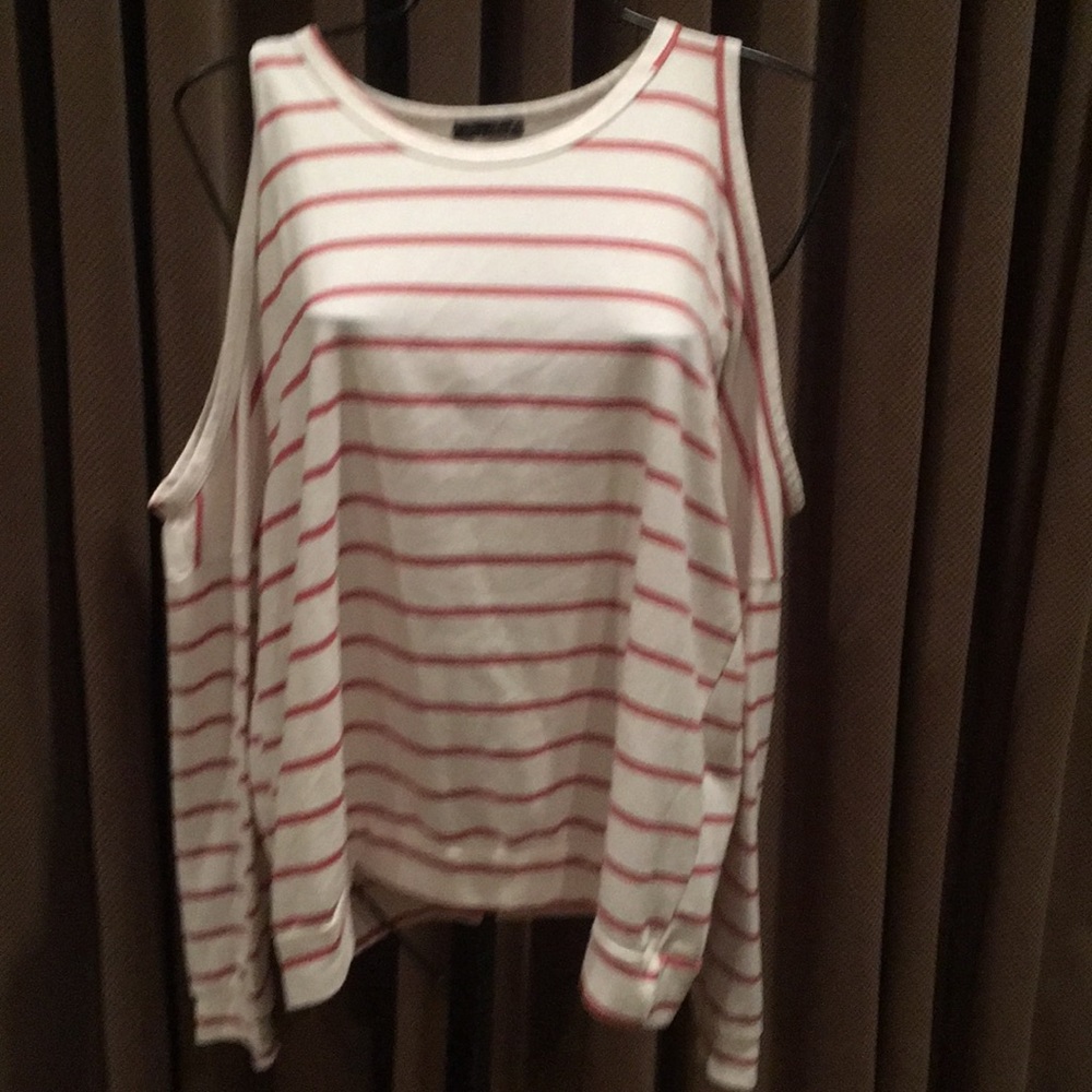 Gently worn Top with exposed shoulders